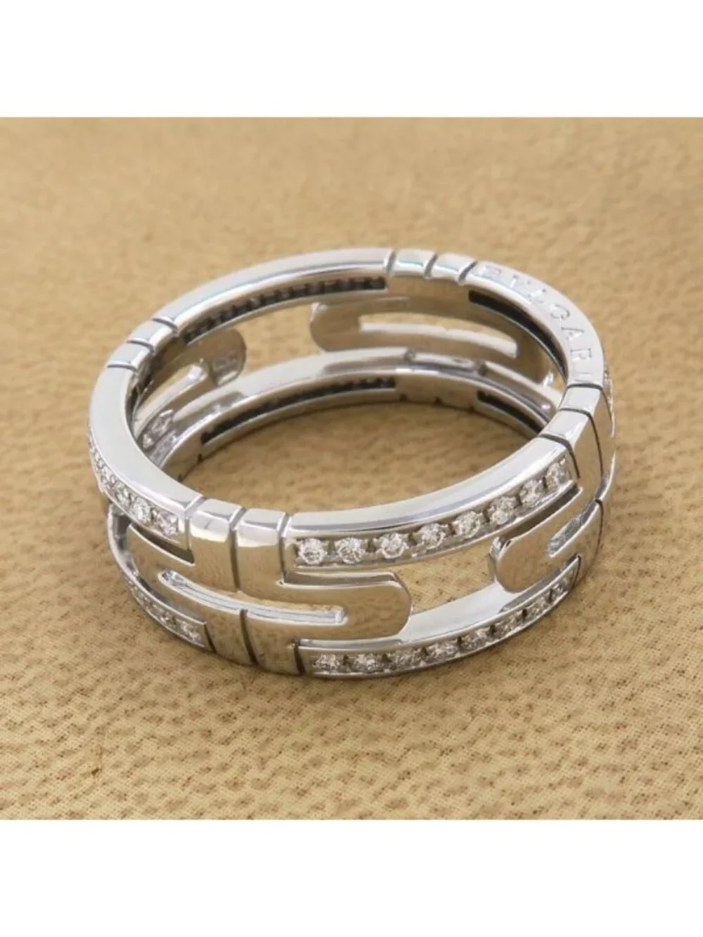 Bvlgari Open Parent Diamond Ring 59